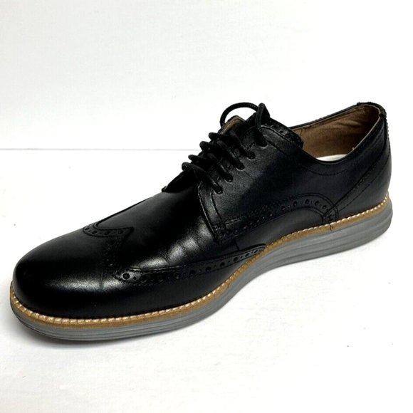 Cole Haan Mens Original Grand Shortwing Oxford Black Size 9.5 M main image 4